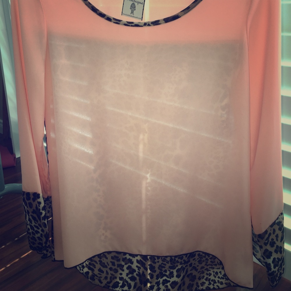 High low hem tunic